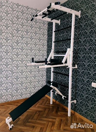 Шведская стенка с тренажером
