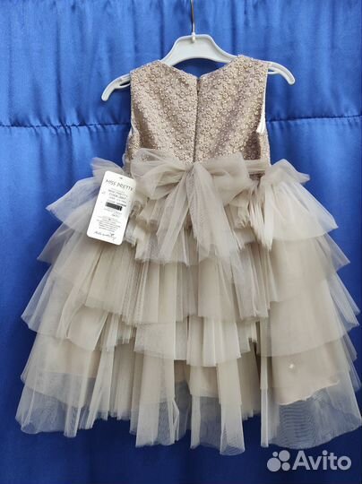 Платье праздничное для девочки р. 92 98