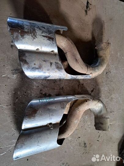 Насадки глушителя на Porsche Cayenne