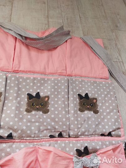 Органайзер на детскую кроватку 2 шт)