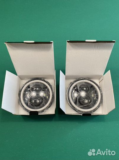 Светодиодные LED фары Нива, УАЗ