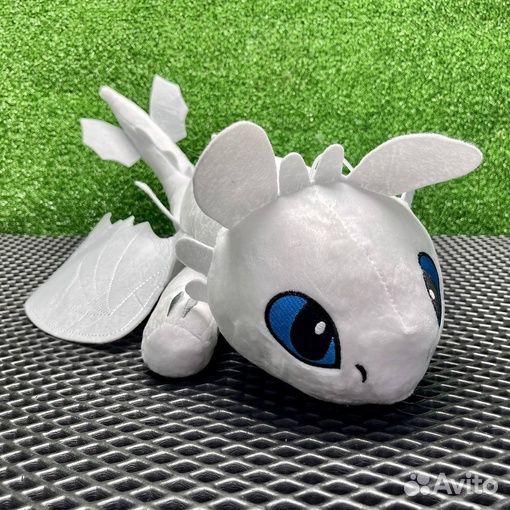 Мягкая игрушка Белая Фурия 50 см оптом