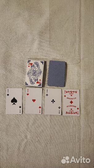 Карты с пластиковым покрытием 