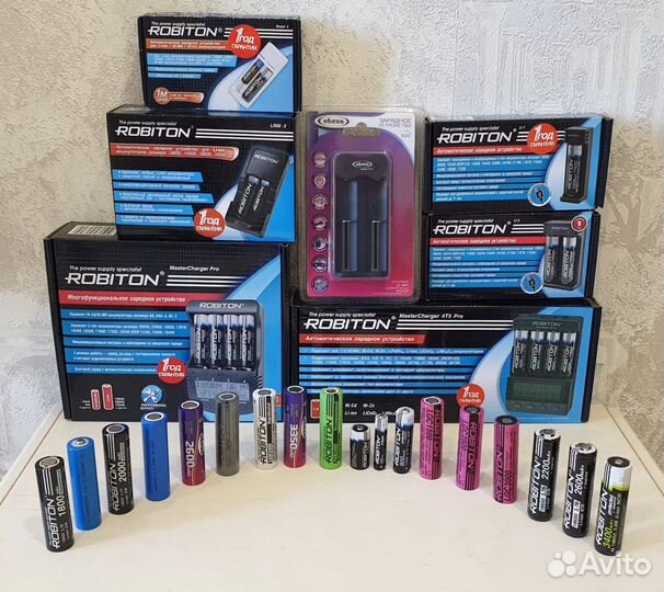 Аккумуляторы Li-ion и зарядки