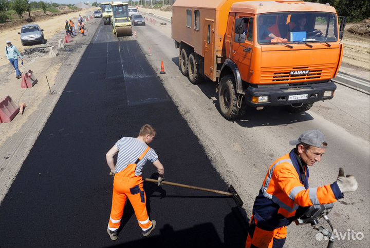 Дорожный рабочий на вахту