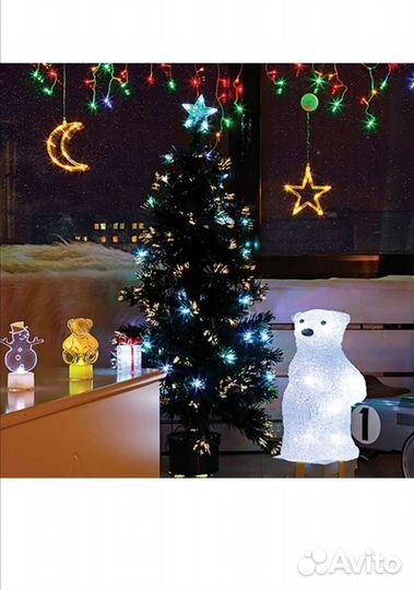 Новый Новогодний набор гирлянд для детской