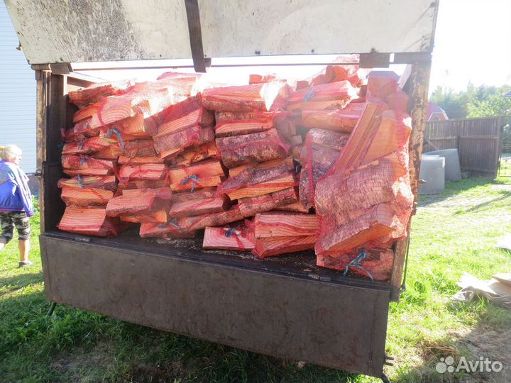 Дрова, Эконом-дрова, В сетках в Федоровское