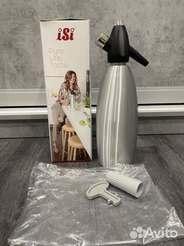 Сифон для газирования воды iSi металлический