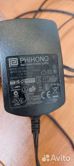 Cisco SPA502g стационарный телефон, блок питание