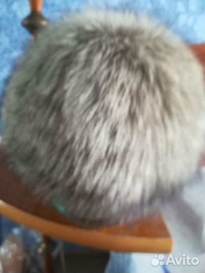 Шапка женская чернобурка