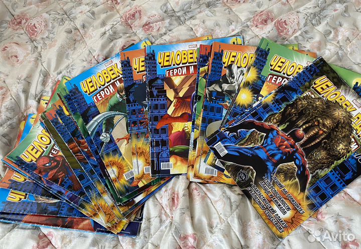 Журналы Человек паук герои и злодеи