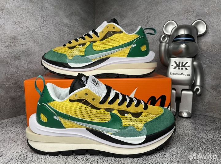 Sacai x Nike Vaporwaffle размеры 36 37 38 39 40 41