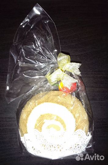 Маленькое полотенце в упаковке (новое)