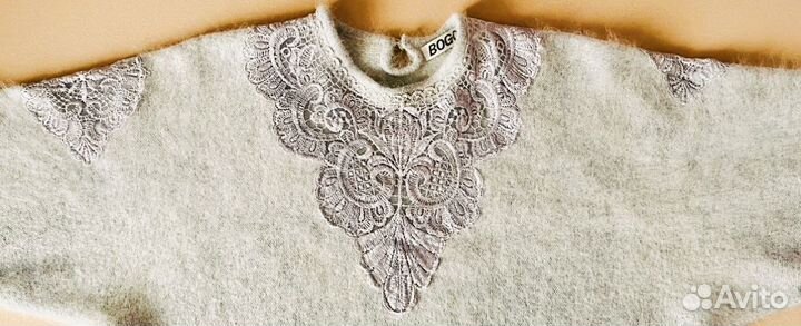 Свитер джемпер кофта из ангоры винтаж 46 - 52 р