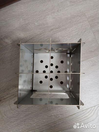 Печь щепочница походная