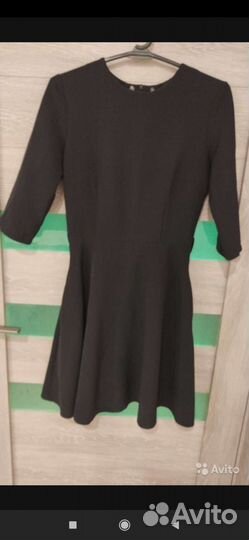 Школьное платье синее 152