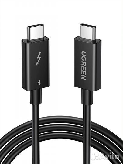 Кабель Type-C - Type-C Thunderbolt 4 40Gbps 100W D