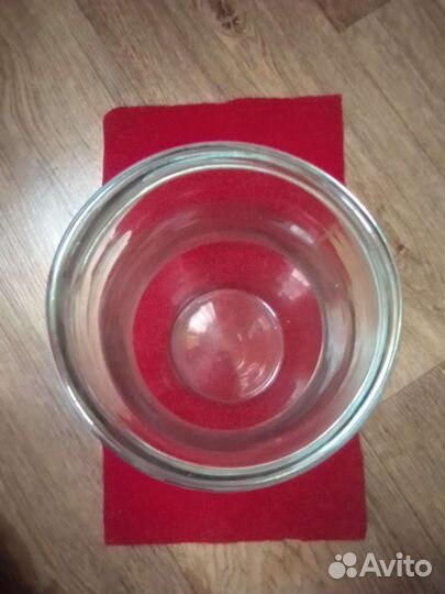 Крынка стеклянная