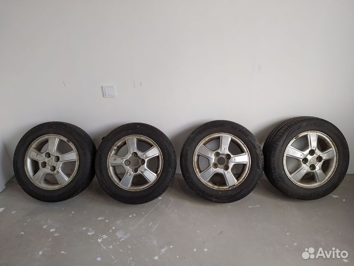 Диски Hyundai Getz R14 с резиной GT Radial