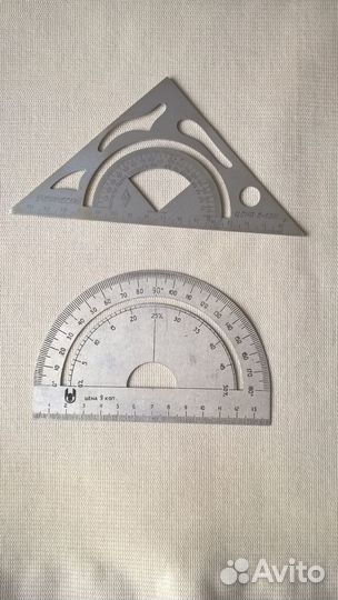 Линейки-шаблоны советского периода