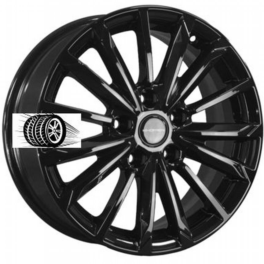Литые диски Khomen Wheels 6.5×R16 5×114.3