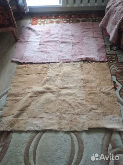Пластины меховые из овчины натуральные