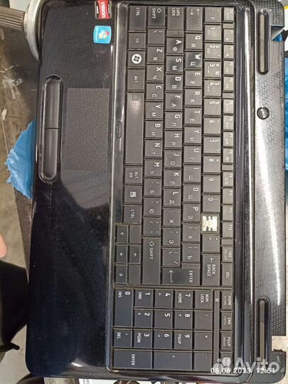 Ноутбук Toshiba satellite l650d-120 (разбор)