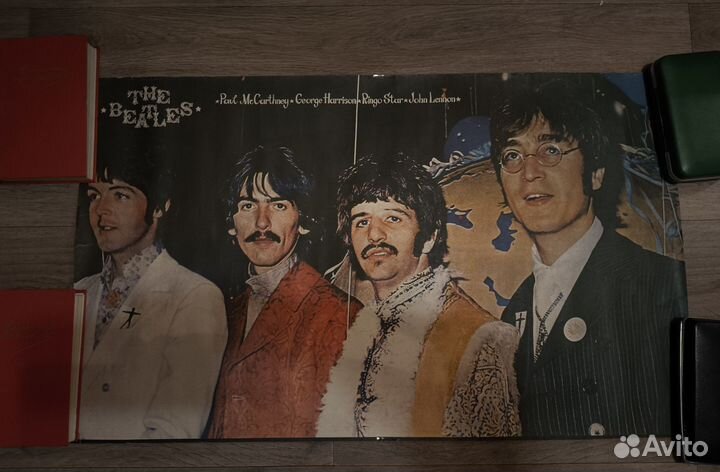 Плакат The Beatles, 1990-1991г СССР