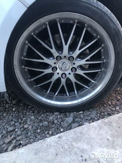 Литые диски r18 5x114 3 с резиной бу