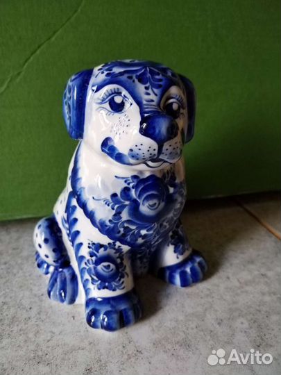 Фигурки животных. Гжель