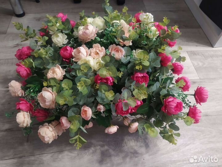 Искусственные цветы для декора свадьбы