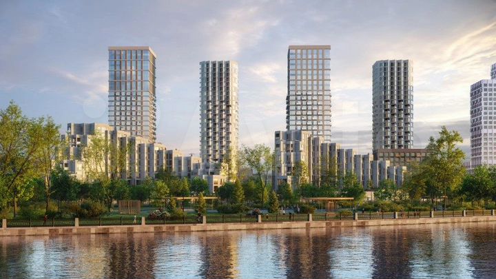 1-к. квартира, 43,7 м², 2/28 эт.