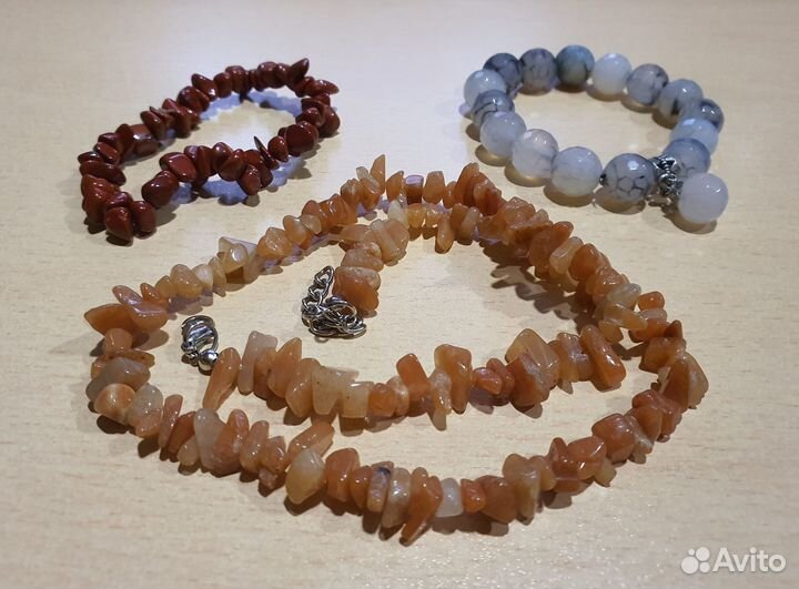Бусы,браслеты, подвески из натуральных камней