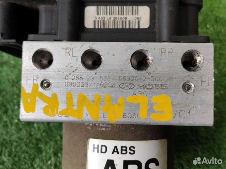 Блок ABS hyundai elantra 4