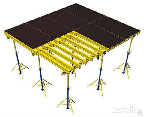 Аренда опалубки перекрытий
