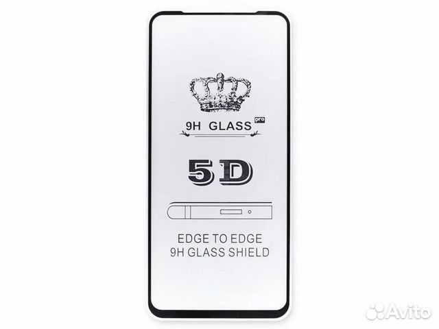 Защитное стекло 5D Xiaomi Mi A1, белая рамка