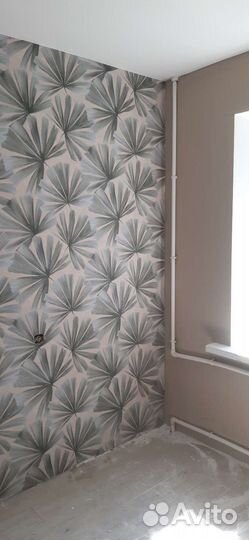 Поклейка обоев и малярные работы