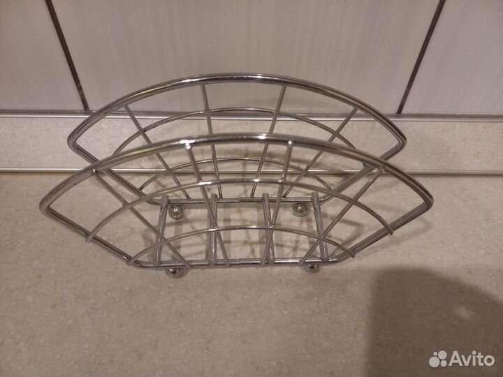 Салфетница металлическая