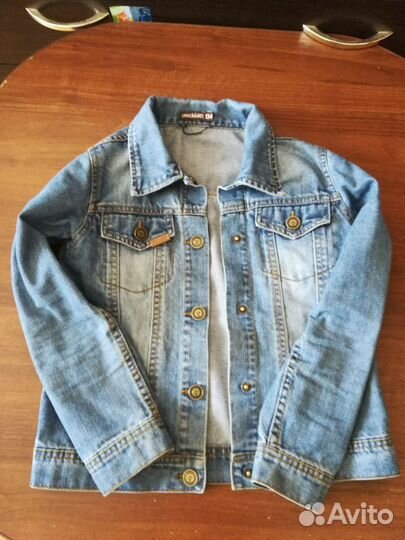 Джинсовая куртка для мальчика 134