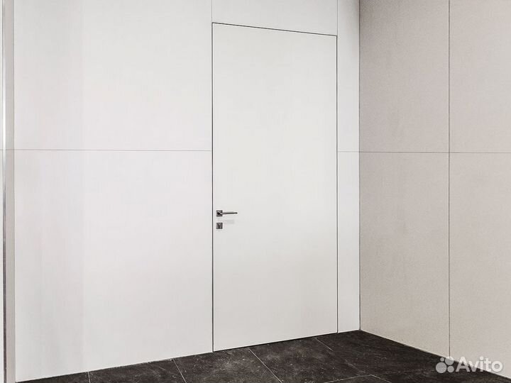 Скрытые двери с фурнитурой