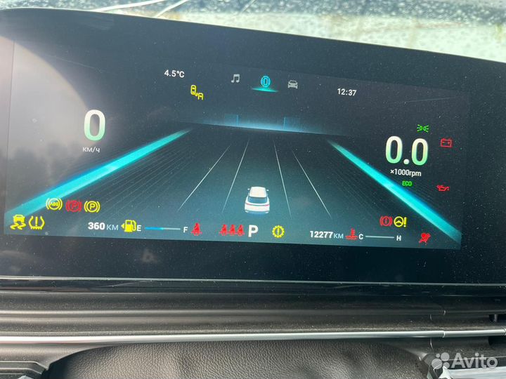 OMODA C5 1.5 CVT, 2023, битый, 12 277 км