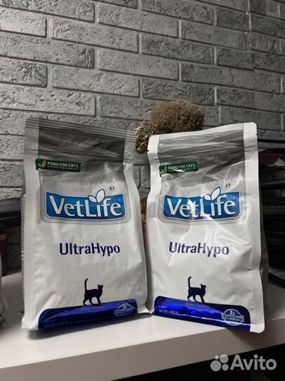 Cухой корм Farmina Vet Life UltraHypo для кошек