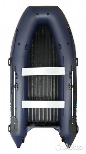 Лодка пвх Gladiator E380 PRO темно-синий