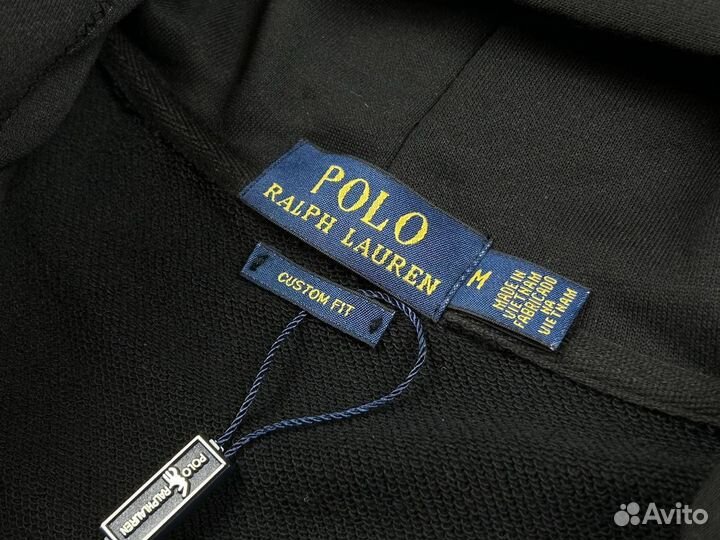 Зип Худи Polo Ralph Lauren Чиф Киф черное