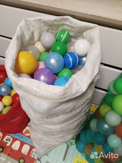 Шарики для сухого бассейна бу