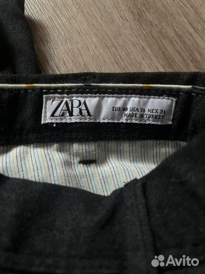 Брюки мужские zara