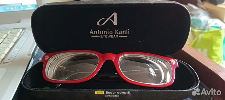 Очки с диоптриями Antonio Karti с очешником