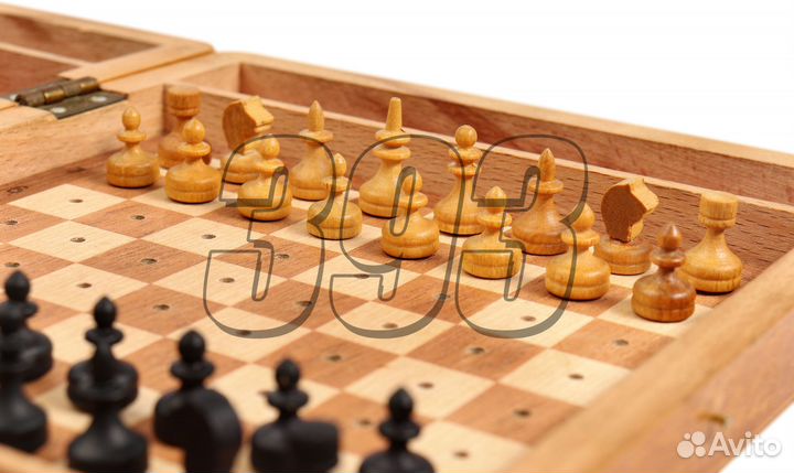 Шахматы Ретро Дорожные (красные) (52385)