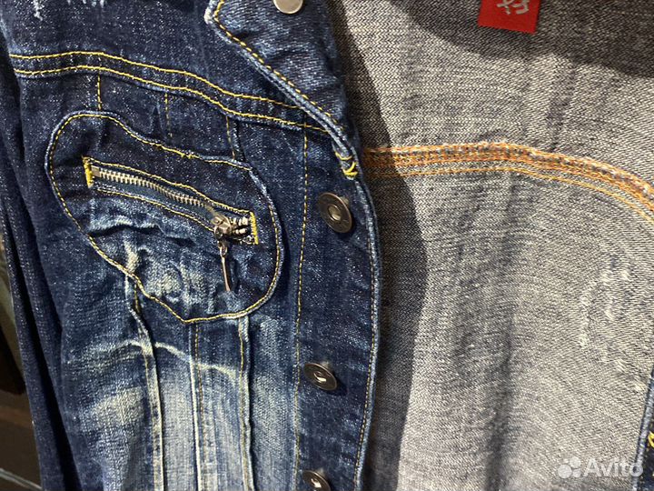 Джинсовая куртка женская