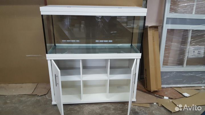 Аквариум 300 литров белый пластик абс